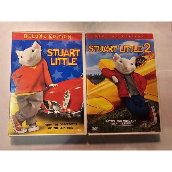 Stuart Little 1 & 2 DVDs Movies - Picture 1 of 5